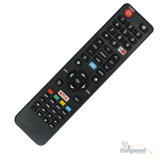 Controle Remoto Tv LED Semp Toshiba CT-6841 MAX-9029